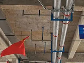 青神管廊支架的安装方法